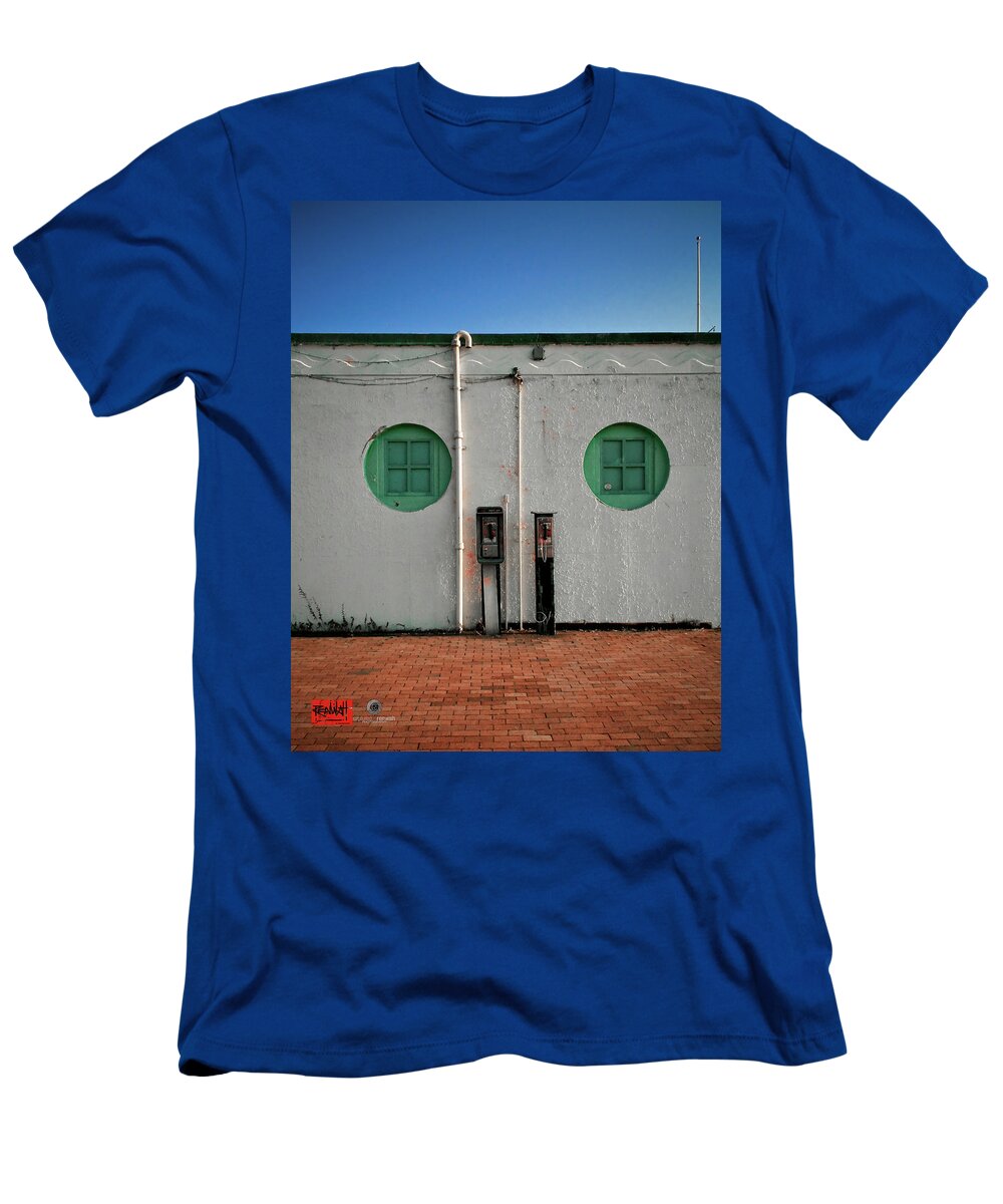 Photography T-Shirt featuring the photograph Robot Face by Rennie RenWah