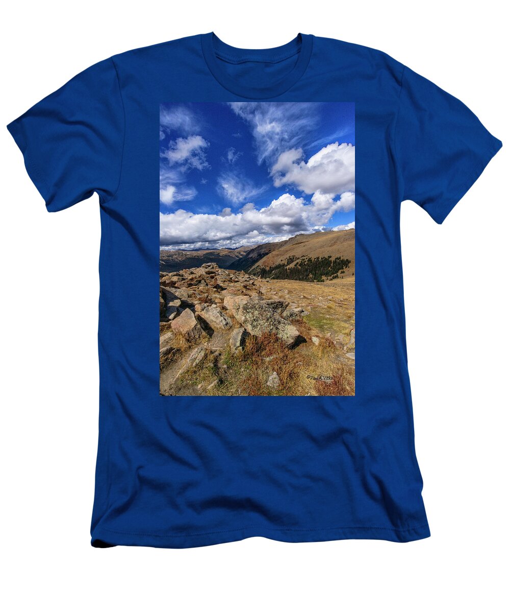  T-Shirt featuring the photograph Rocky Mountain National Park Colorado by Paul Vitko