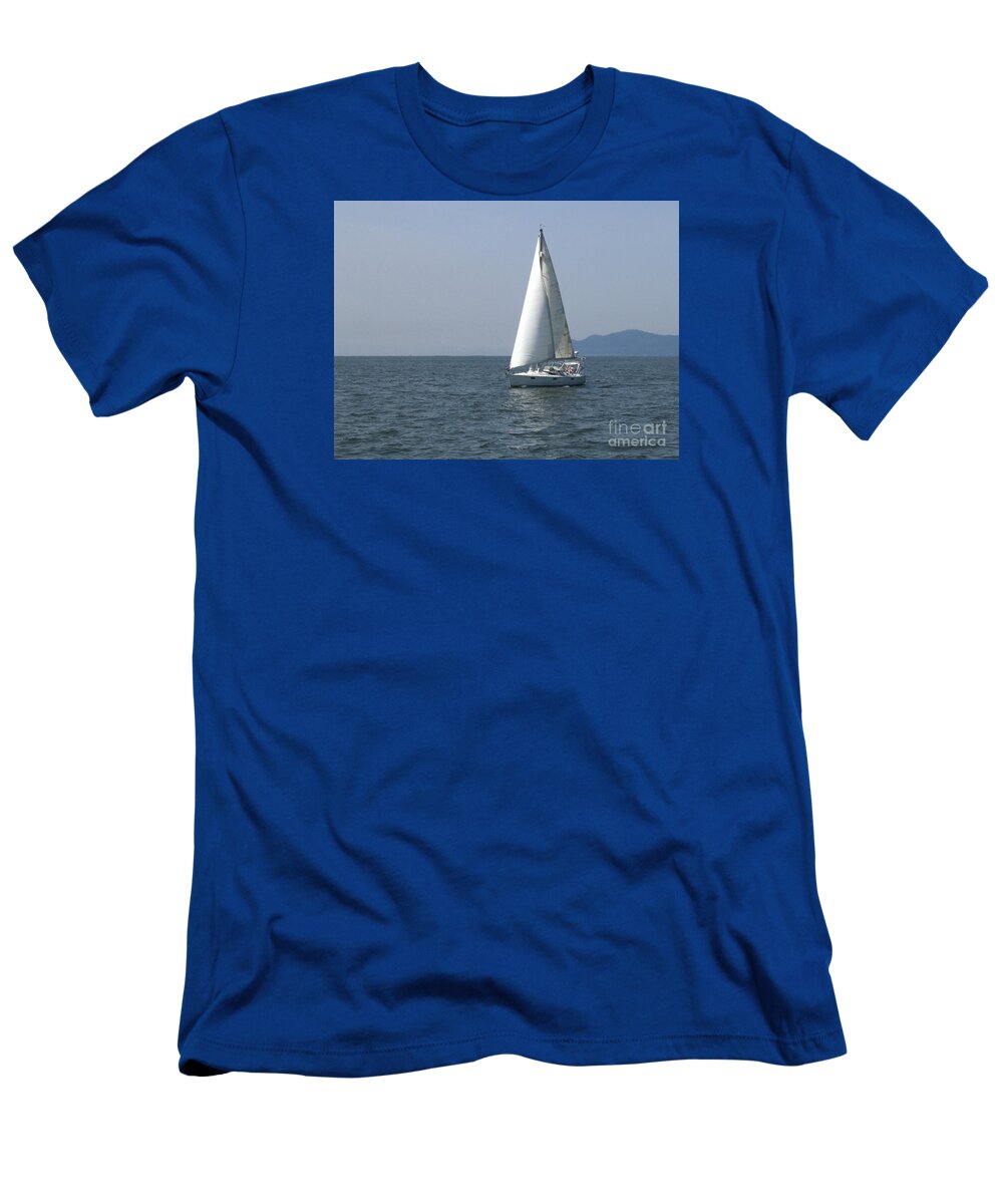 Sail T-Shirt featuring the photograph Sailing Away by Vivian Martin