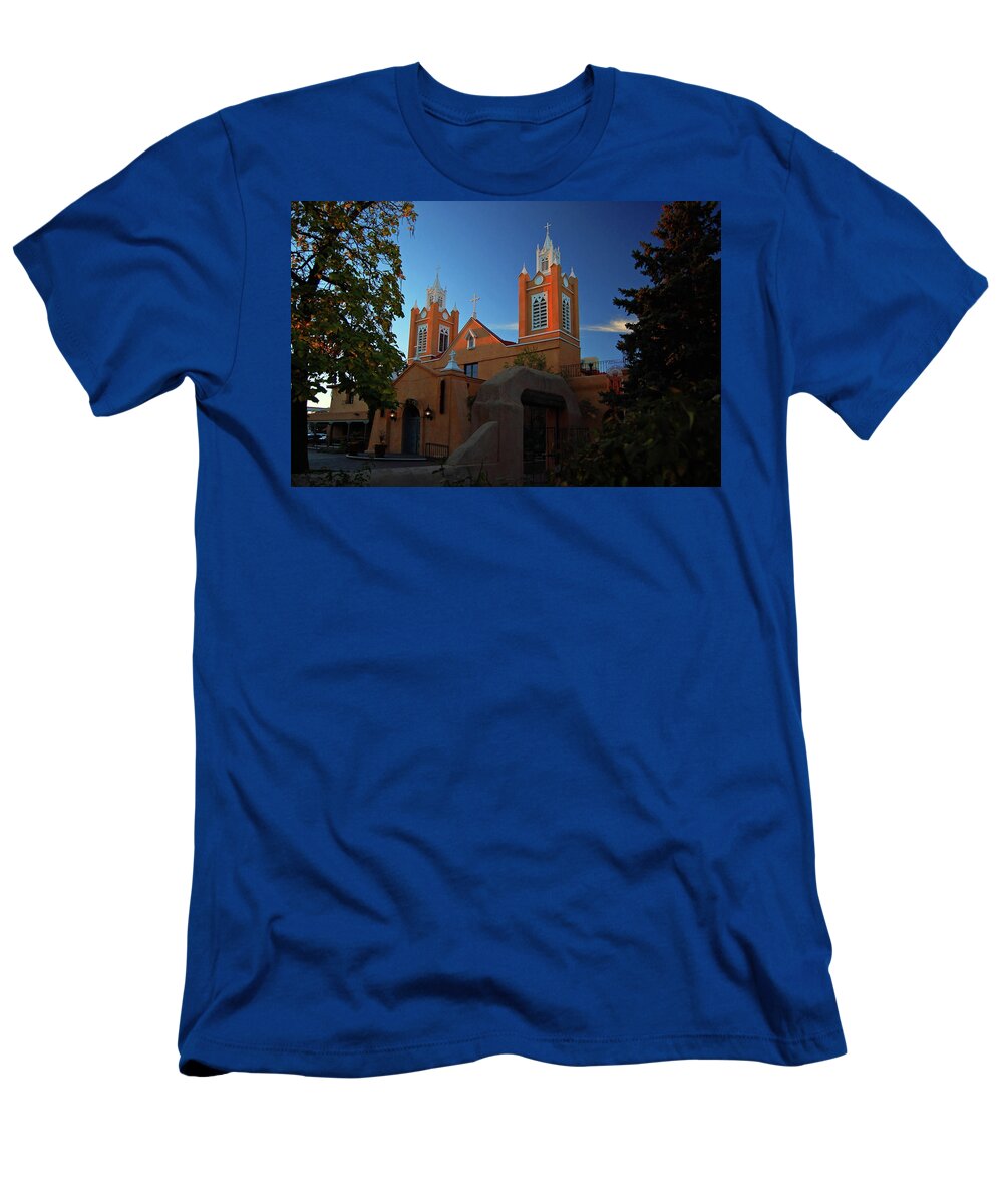 San Felipe De Neri Church T-Shirt featuring the photograph San Felipe de Neri Church by Ben Prepelka
