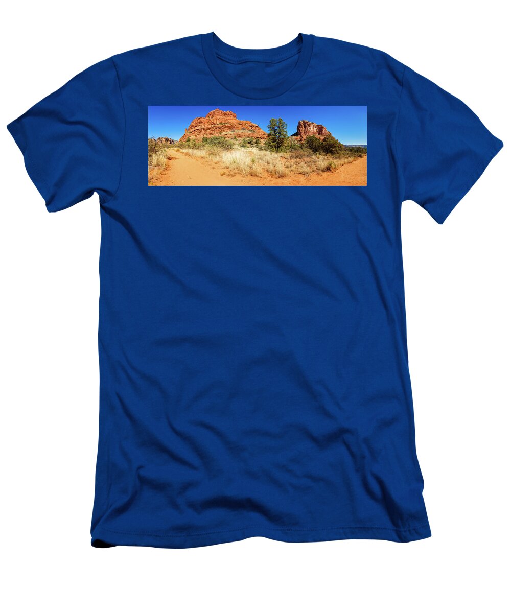 Arizona T-Shirt featuring the photograph Sedona Bell Rock by Raul Rodriguez