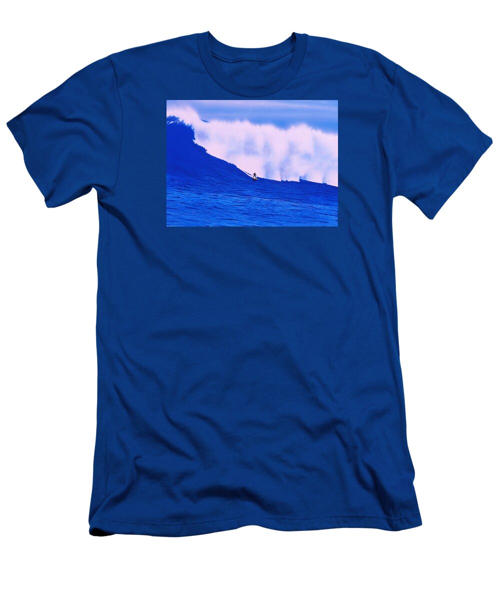 Surfing T-Shirt featuring the painting Cortes Bank 2012 by John Kaelin