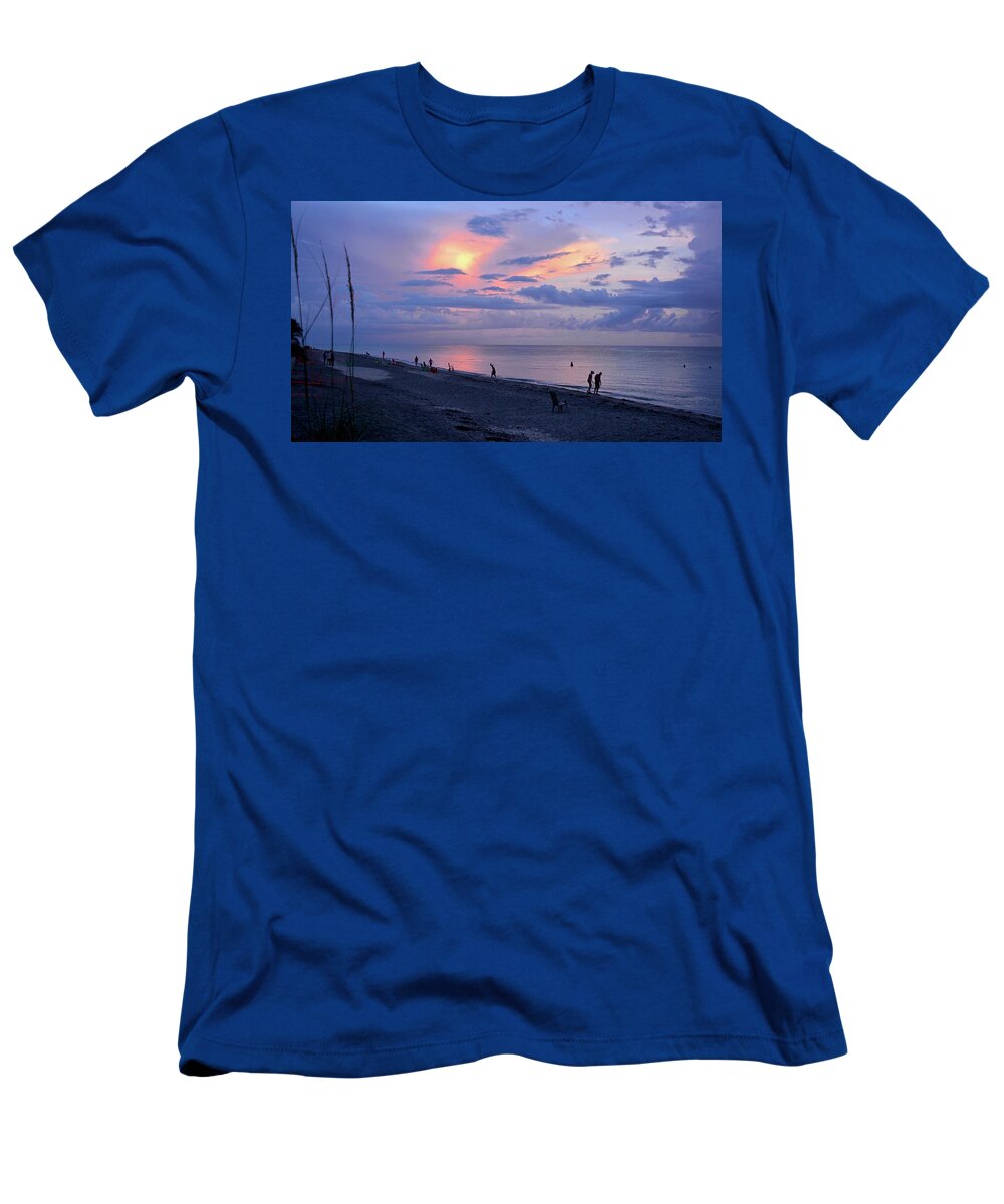 Sundown T-Shirt featuring the photograph SouthEast Side of a Sunset by Carol Bradley