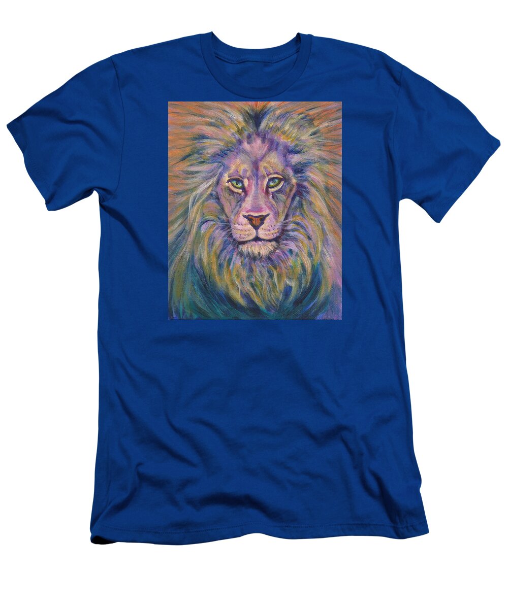 Wildlife T-Shirt featuring the painting Spoils of the Hunt by Linda Markwardt