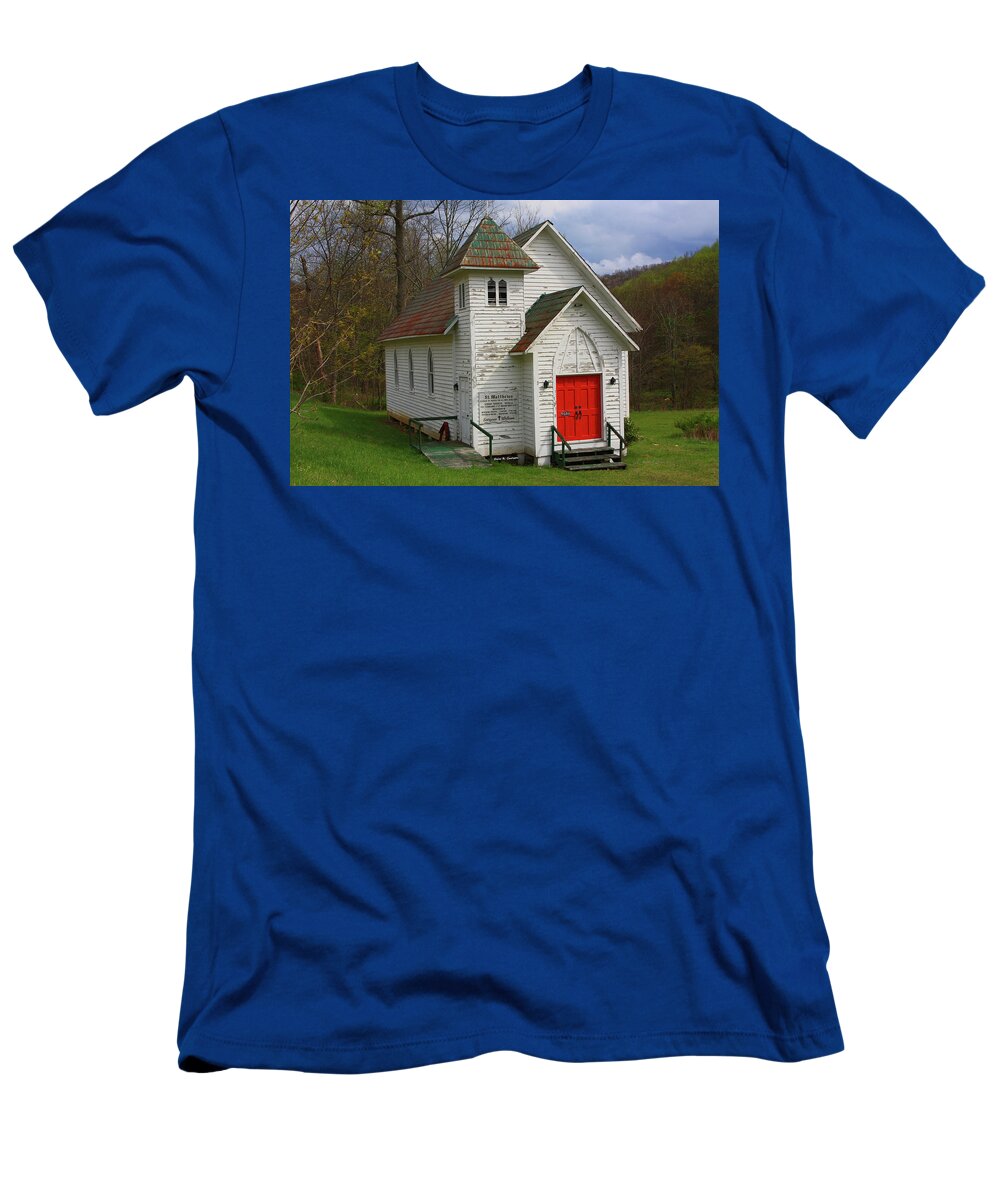 Church T-Shirt featuring the photograph St. Matthew's Church by Dale R Carlson