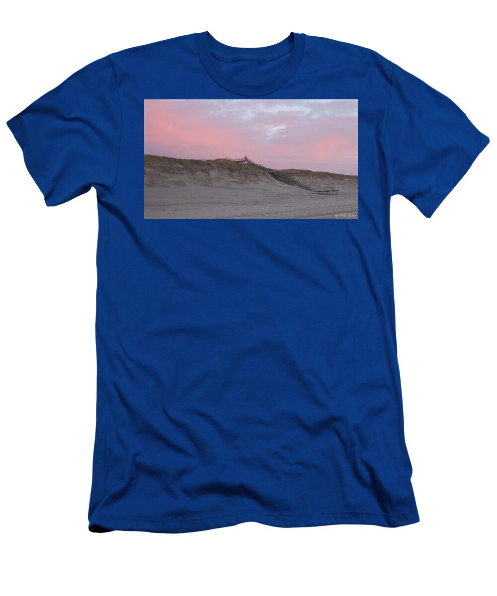 Stairway To Heaven Sunset T-Shirt featuring the photograph Stairway to heaven sunset by Heidi Sieber