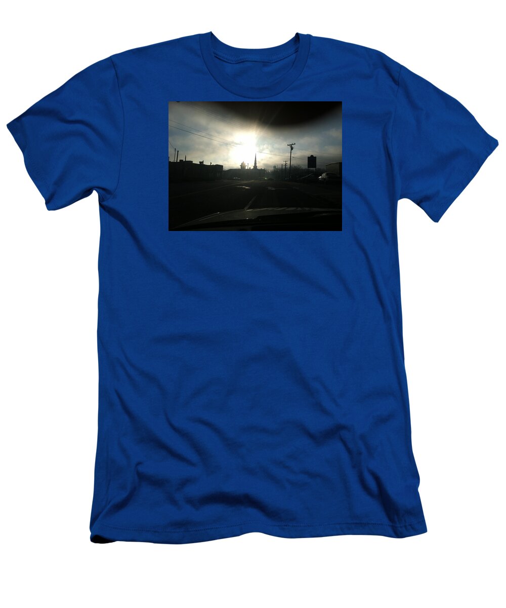 Sunrise T-Shirt featuring the photograph Sunlight by Natalie Claire Bradley