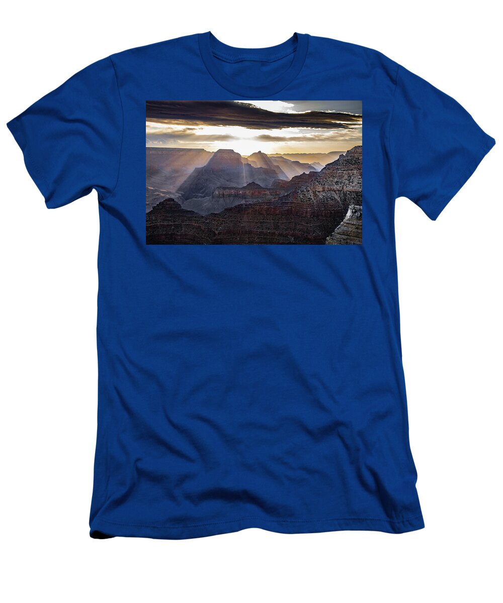 Grand Canyon T-Shirt featuring the photograph Sunrise Grand Canyon by Phil Abrams