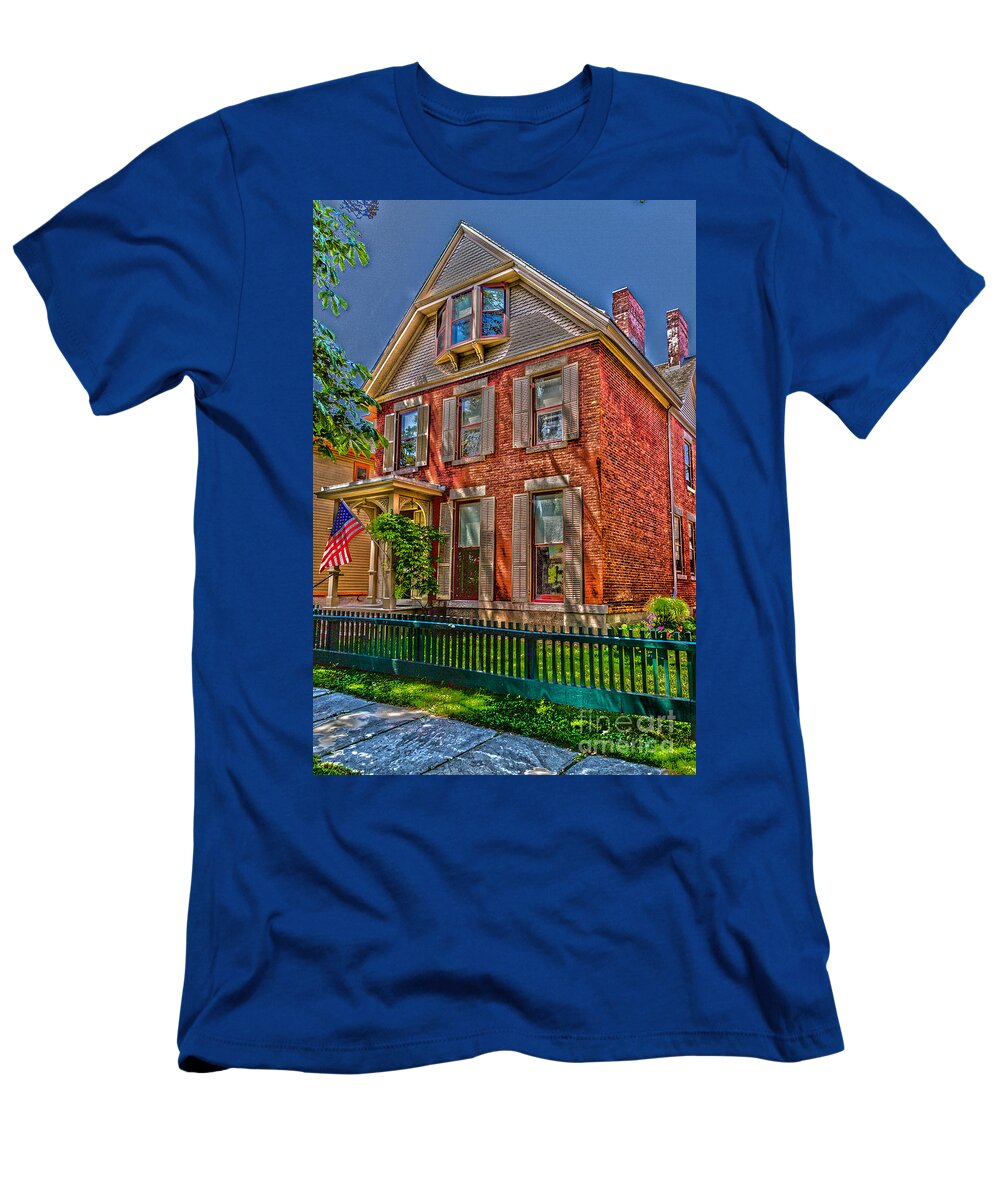Susan B Anthony House T-Shirt featuring the photograph Susan B Anthony House by William Norton