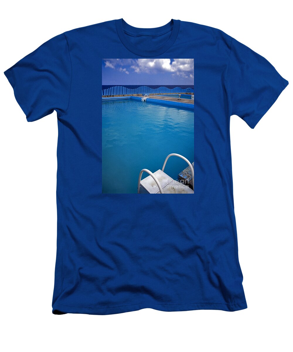 Cuba T-Shirt featuring the photograph Swimming Pool Havana Cuba by David Zanzinger