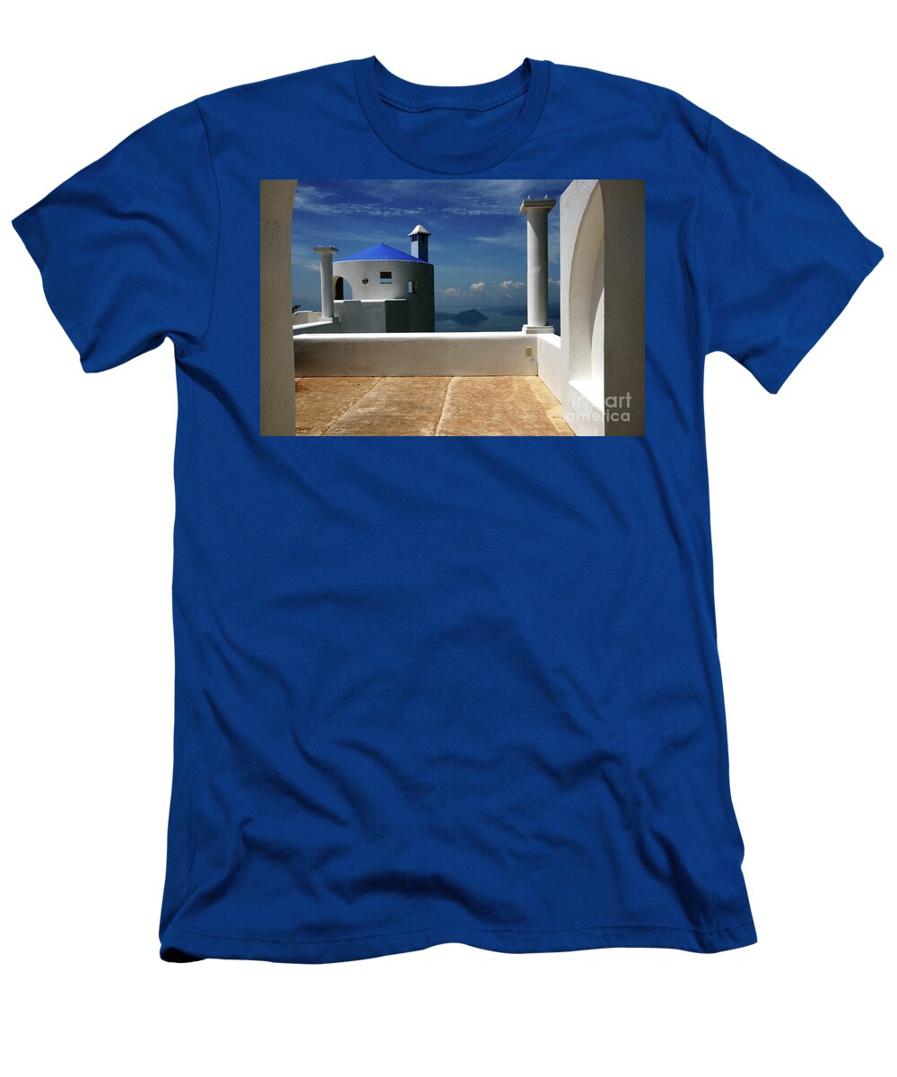  T-Shirt featuring the digital art Tagaytay by Darcy Dietrich