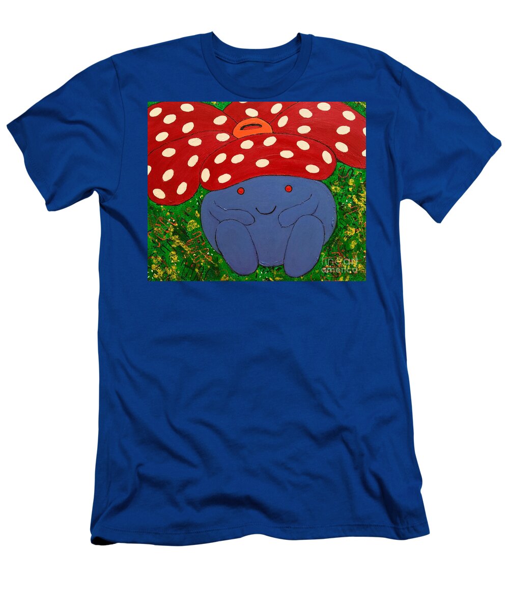 Acrylic T-Shirt featuring the painting Taking A Rest by Denise Railey