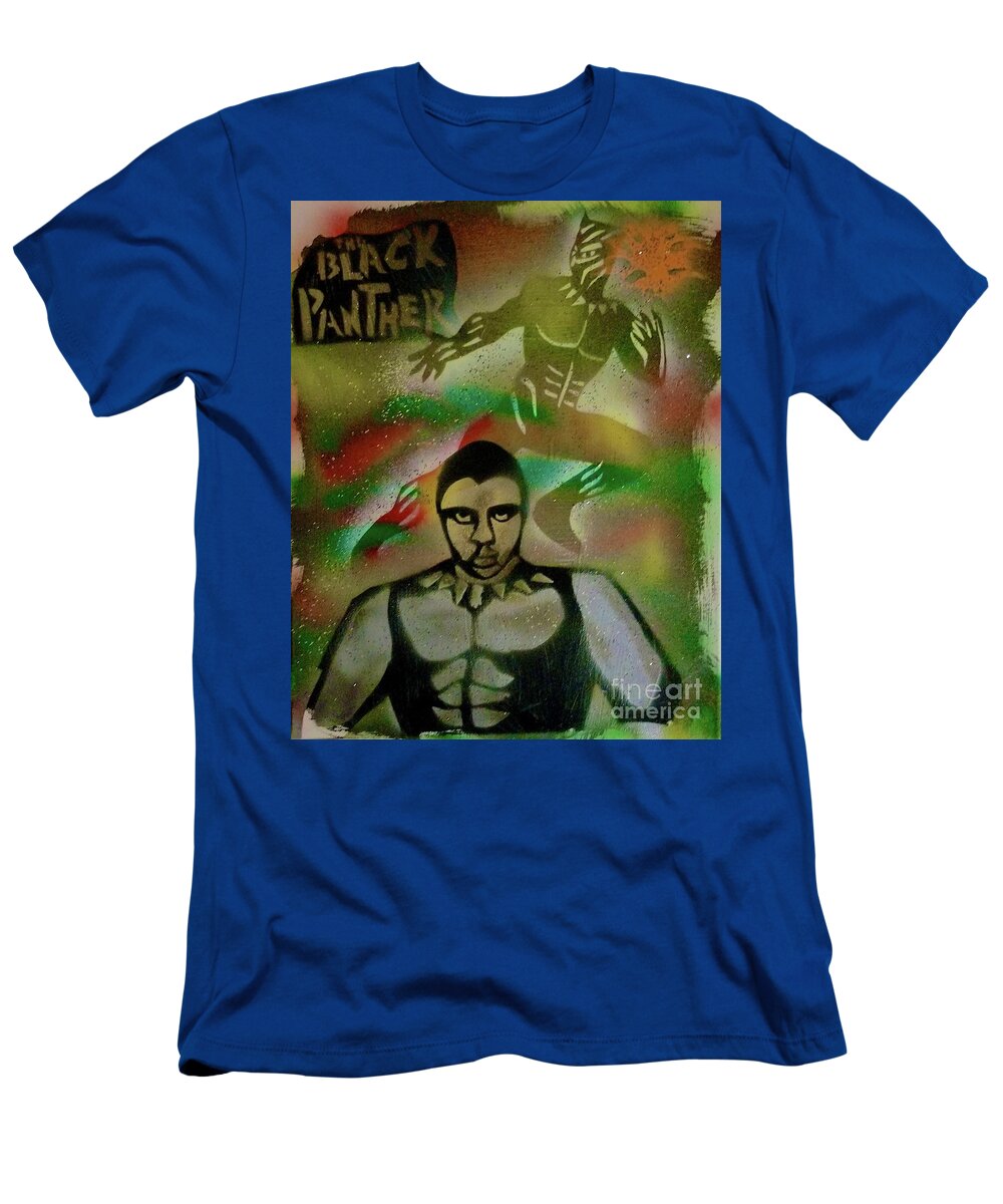 Comic Book Art T-Shirt featuring the painting TCHALLA's Legacy by Tony B Conscious