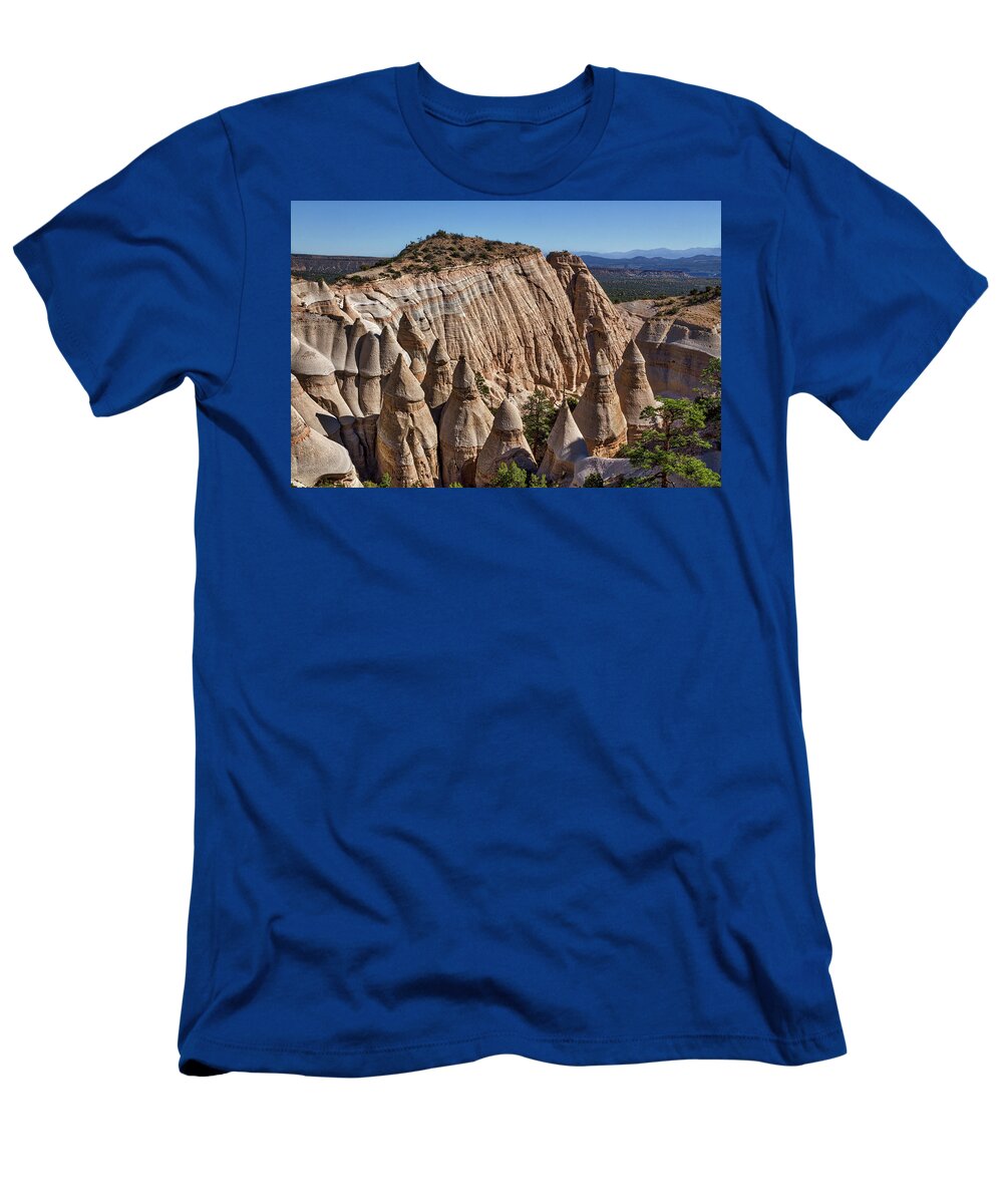 New Mexico T-Shirt featuring the photograph Tent Rocks - New Mexico #2 by Stuart Litoff