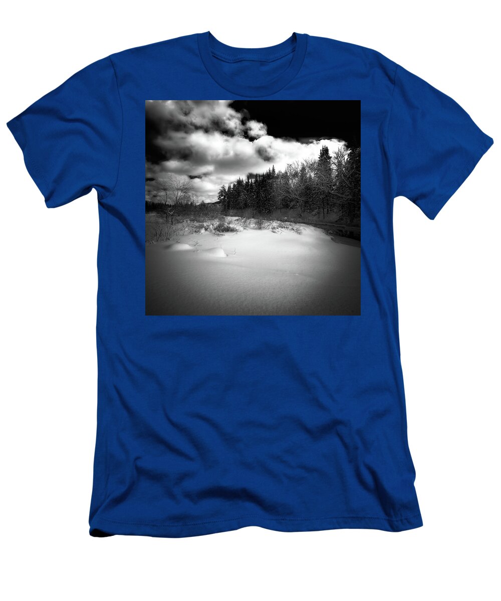 Landscapes T-Shirt featuring the photograph The Calm of Winter by David Patterson