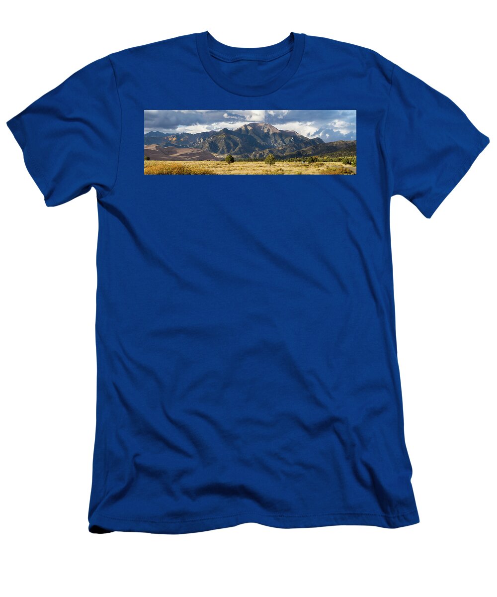 Colorado T-Shirt featuring the photograph The Great Sand Dunes Triptych - Part 3 by Tim Stanley