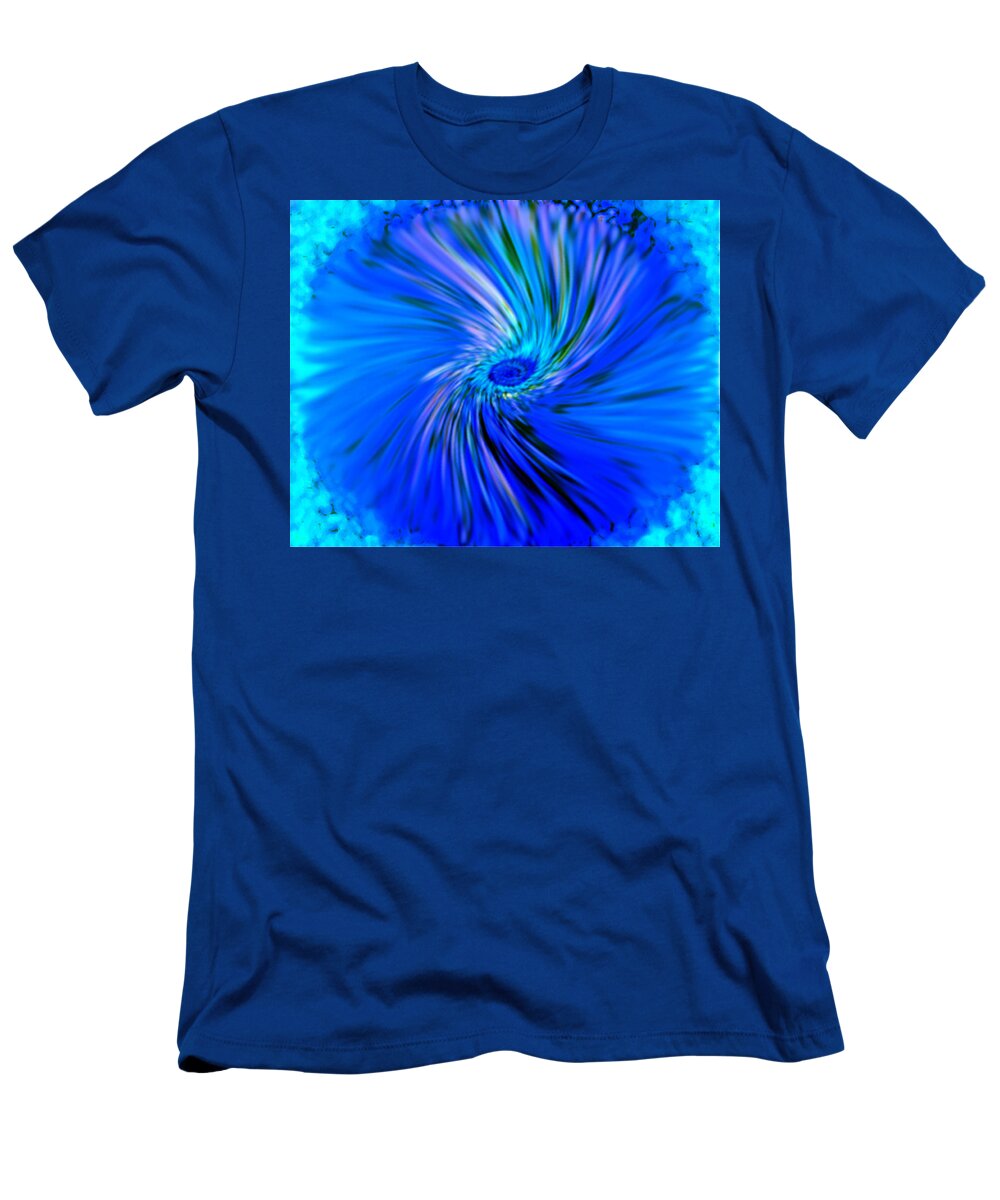 Abstract Art Painting T-Shirt featuring the painting The Heart Of Bungalii by RjFxx at beautifullart com Friedenthal