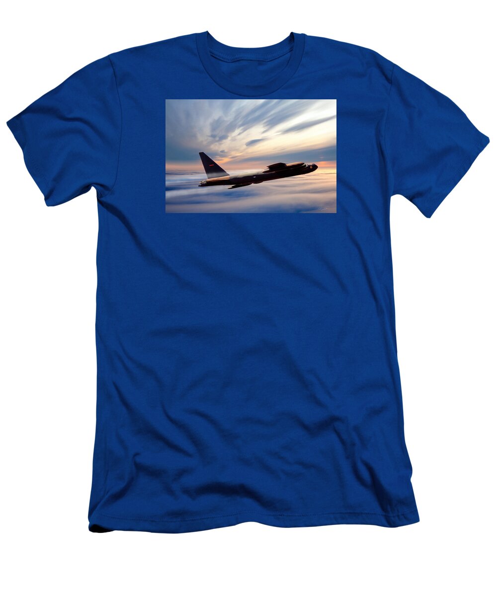 Aviation T-Shirt featuring the digital art The Long Goodbye by Peter Chilelli