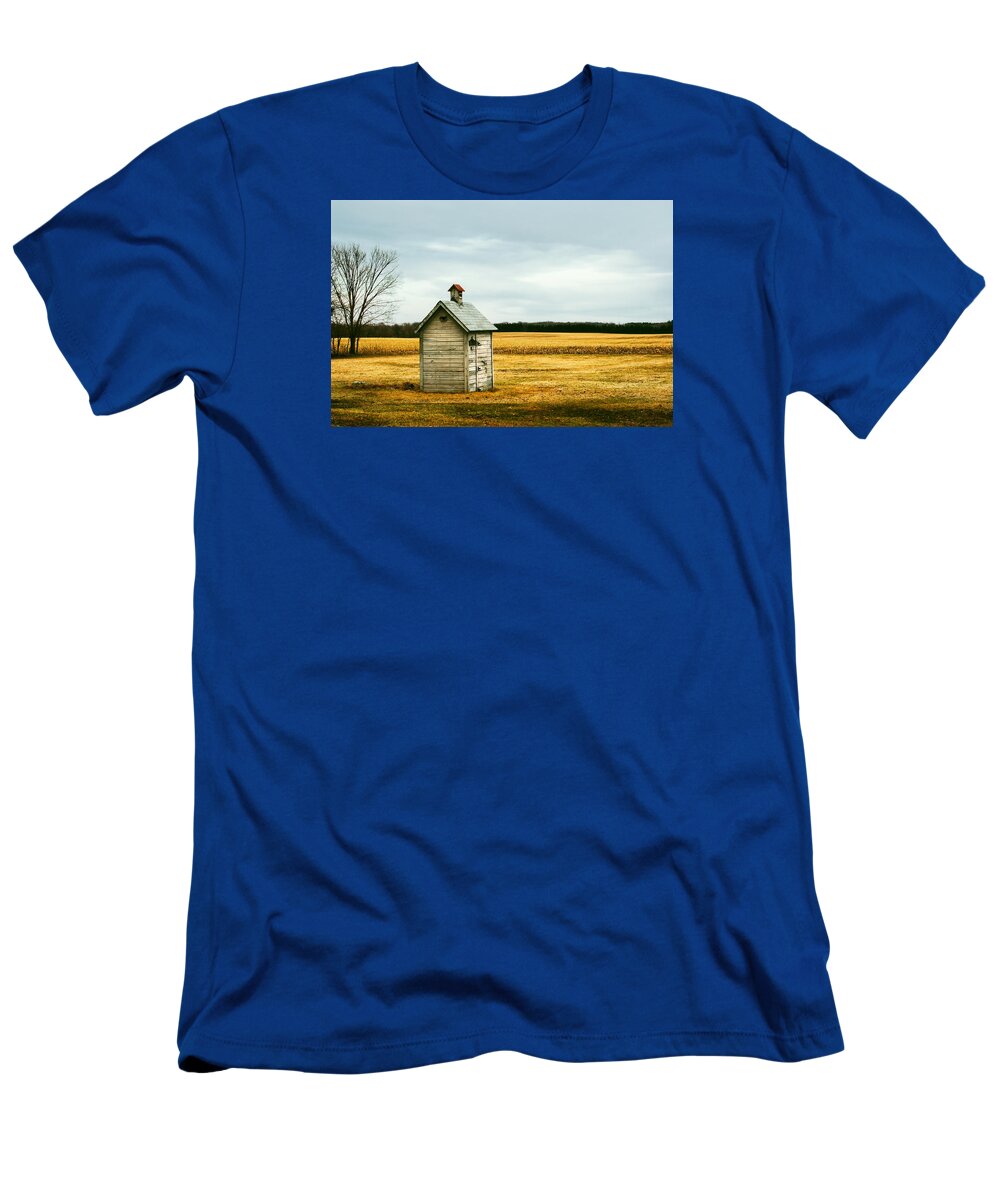 Outhouse T-Shirt featuring the photograph The Outhouse by Todd Klassy