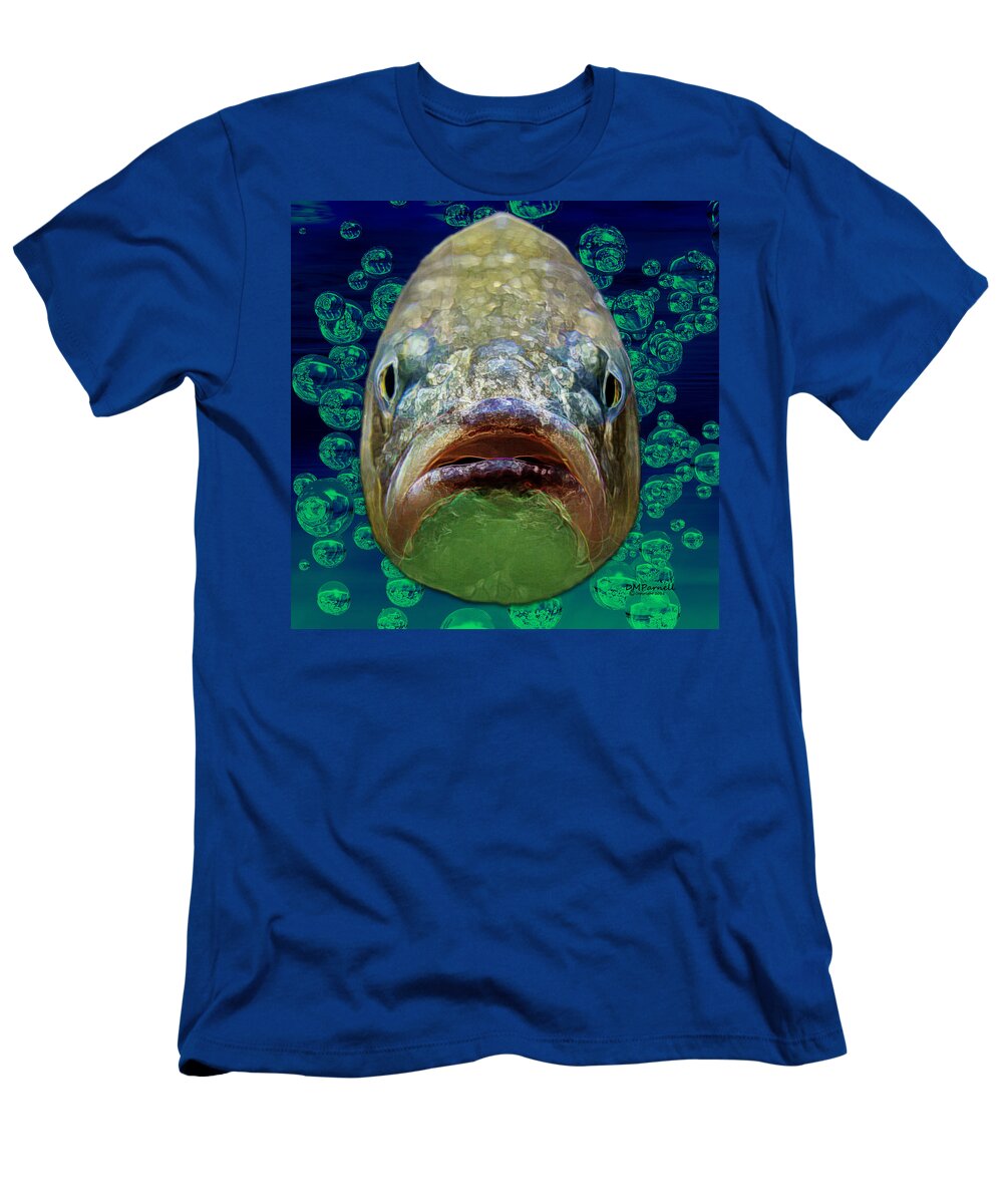 The Ugliest Fish Ever T-Shirt by Diane Parnell - Fine Art America