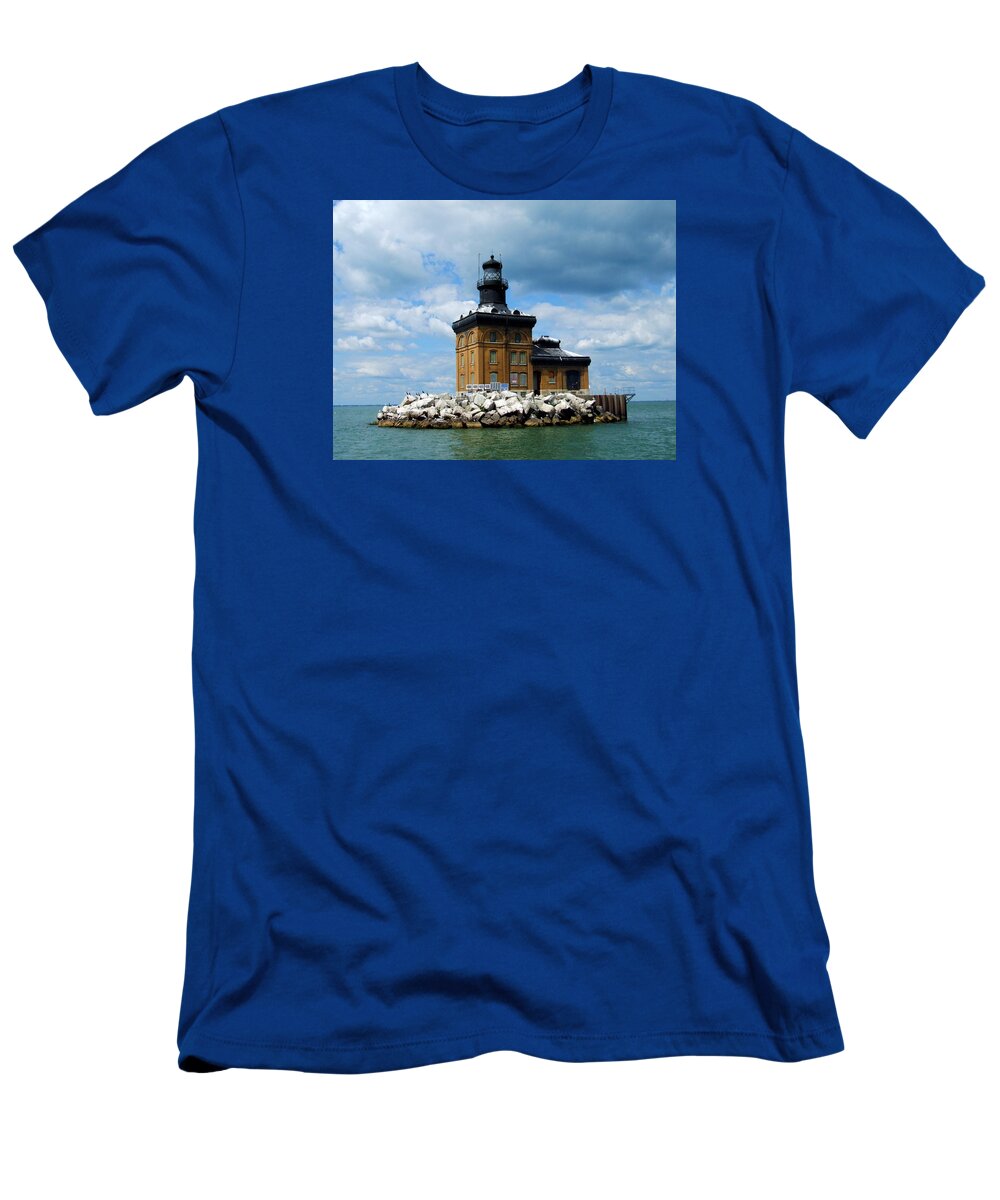 Toledo Harbor Lighthouse T-Shirt featuring the photograph Toledo Harbor Lighthouse by Michiale Schneider