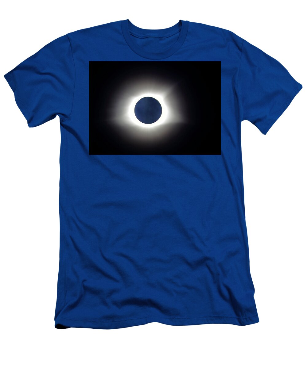 Eclipse T-Shirt featuring the photograph Blue Moon by Daniel Reed