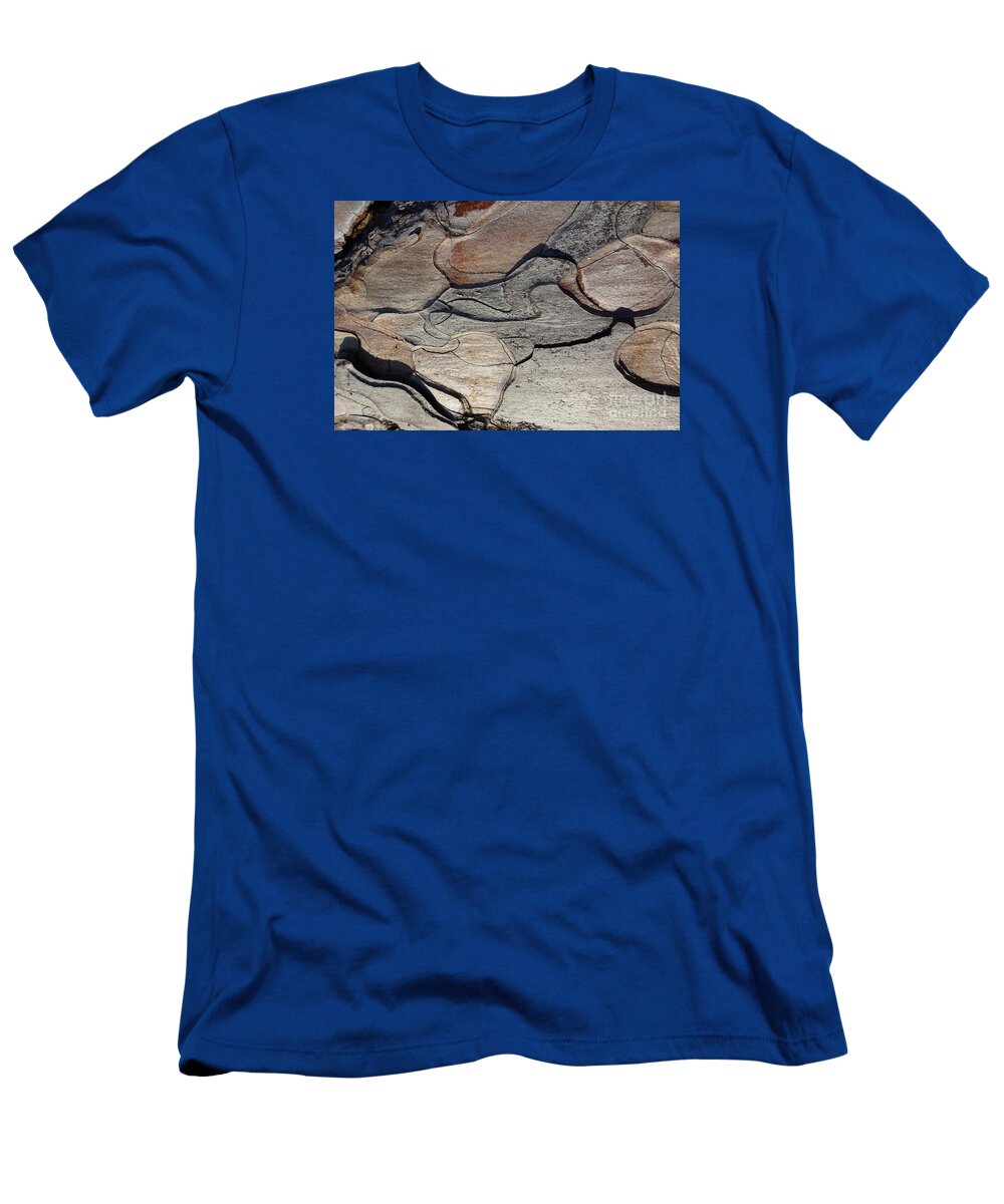 Abstract T-Shirt featuring the photograph Tree Bark 2 by Jean Bernard Roussilhe