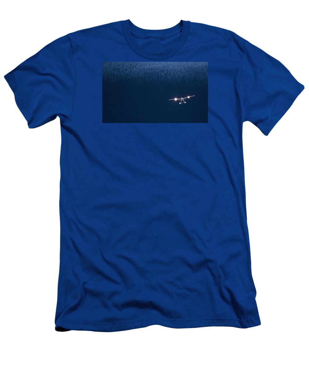 Vancouver T-Shirt featuring the photograph Tree Top Approach by Cameron Wood