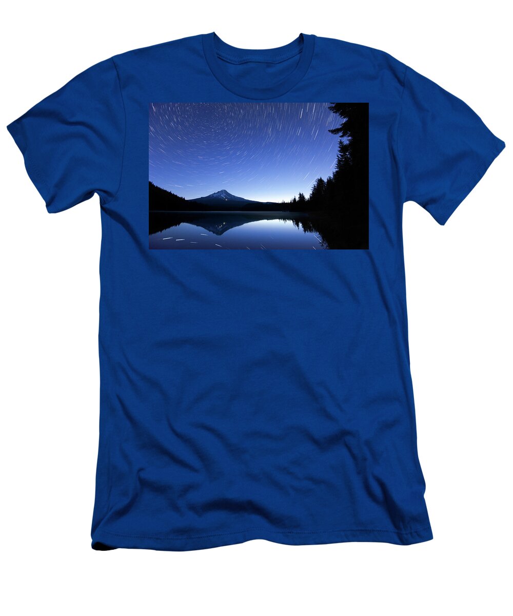 Mt. T-Shirt featuring the photograph Trillium Dreamscape #1 by Patrick Campbell