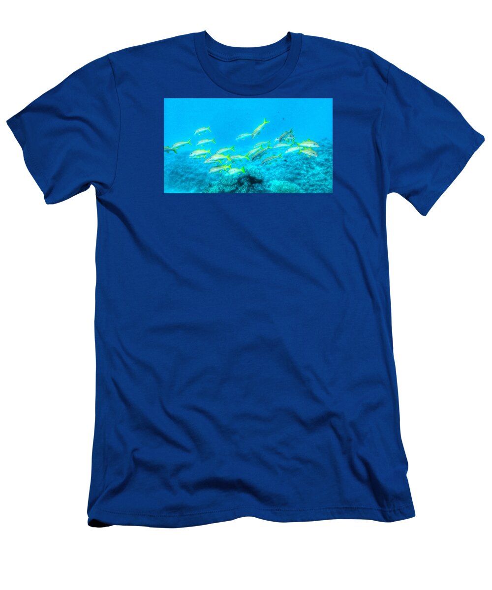 Tropical T-Shirt featuring the photograph Tropical fish by Tomoko Takigawa