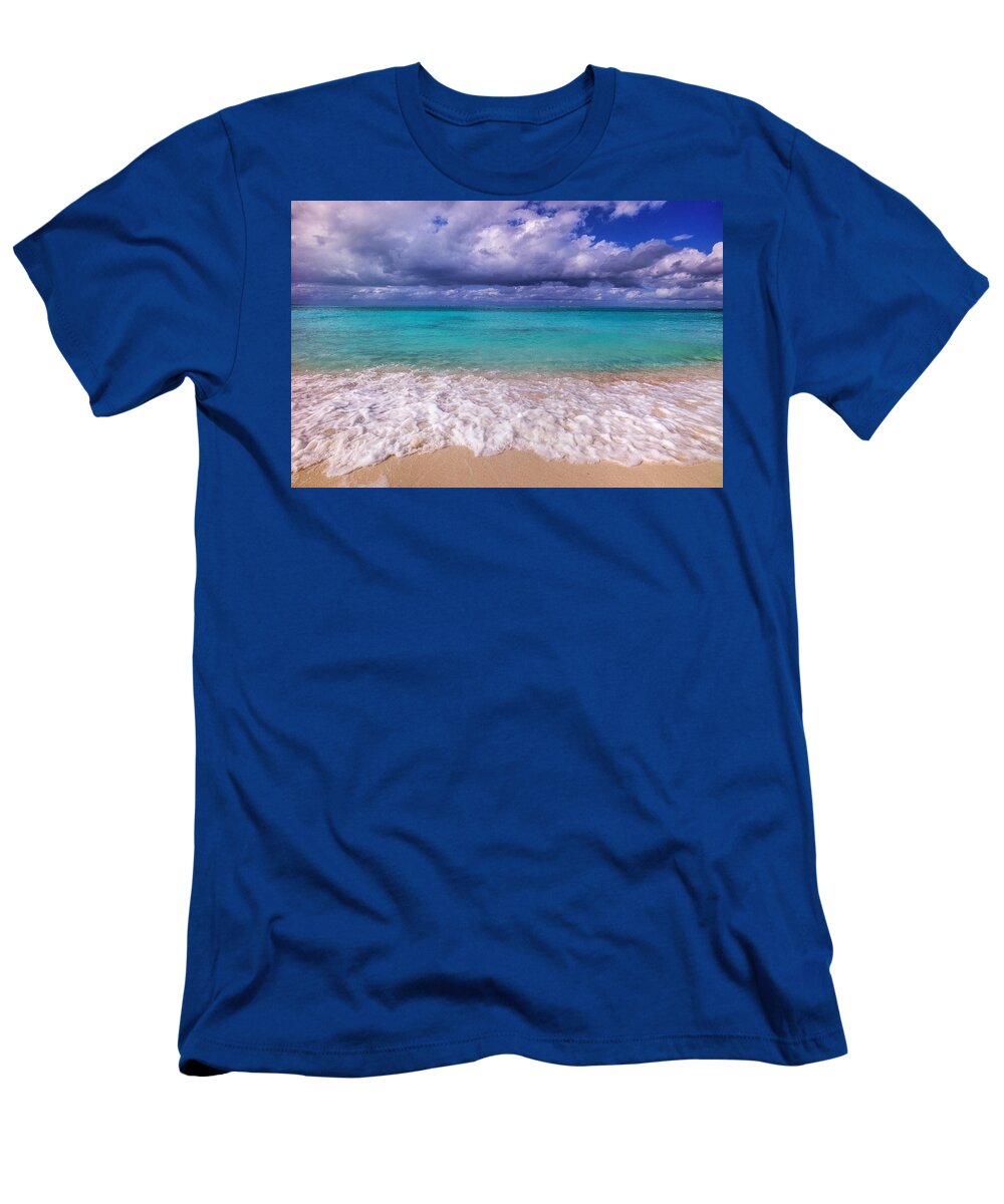 Caicos Beach T-Shirt featuring the photograph Turks and Caicos Beach by Judith Barath