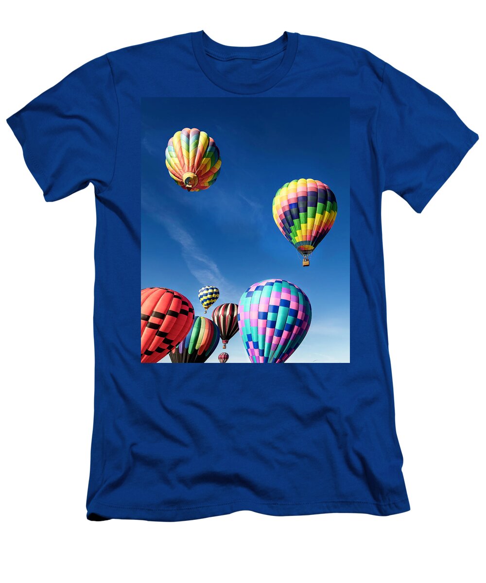 2018 T-Shirt featuring the photograph Up in a Hot Air Balloon 2 by James Sage