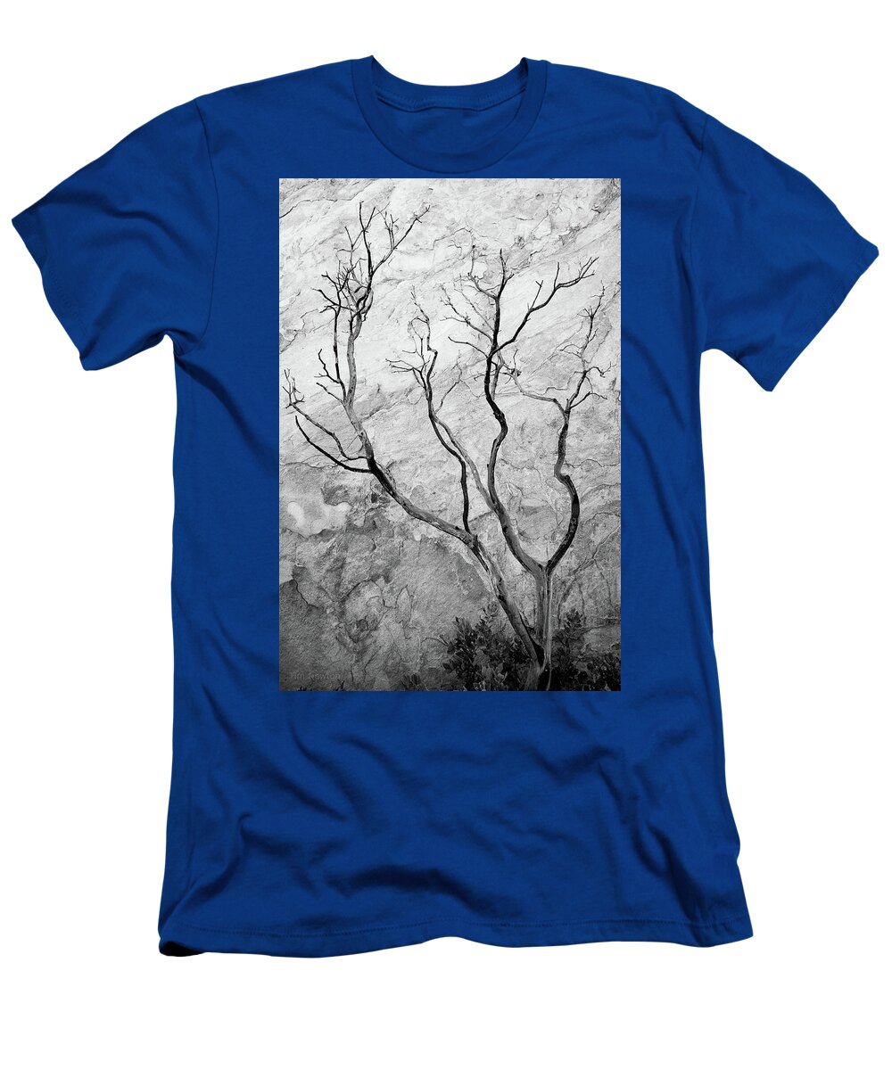 Manzanita T-Shirt featuring the photograph Wildfire Manzanita by Tim Newton