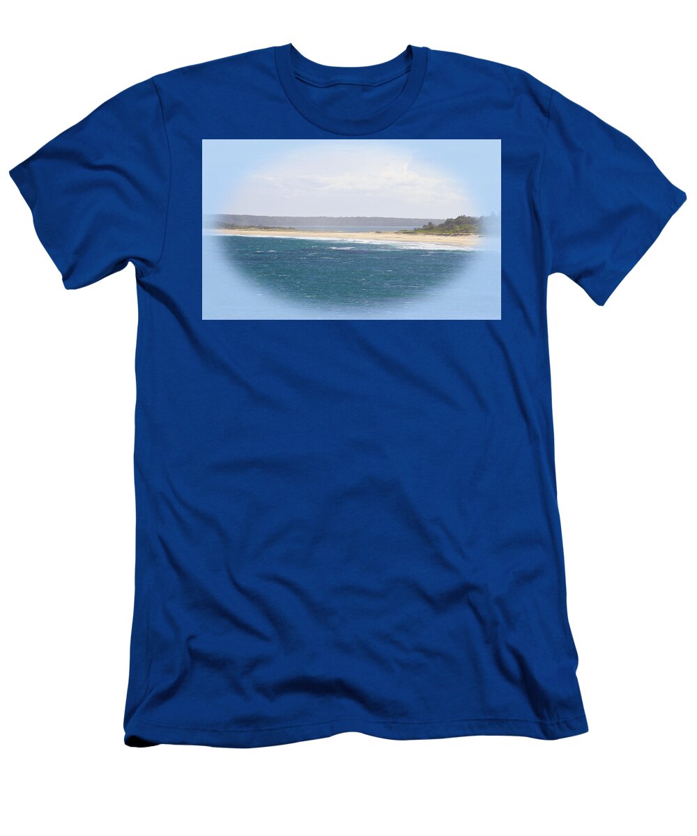 Lake Wollumboola T-Shirt featuring the photograph Window Into Perfection by Miroslava Jurcik