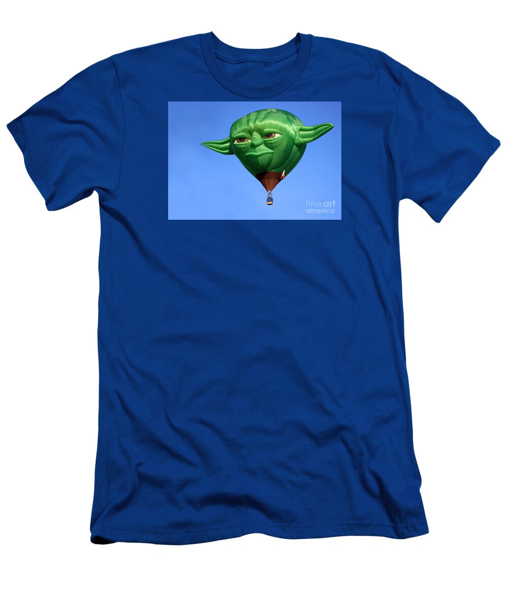 Colorful T-Shirt featuring the photograph Yoda in the Sky by Karen Adams