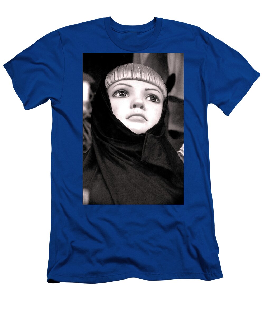 Jezcself T-Shirt featuring the photograph Young Mary All She Knows by Jez C Self