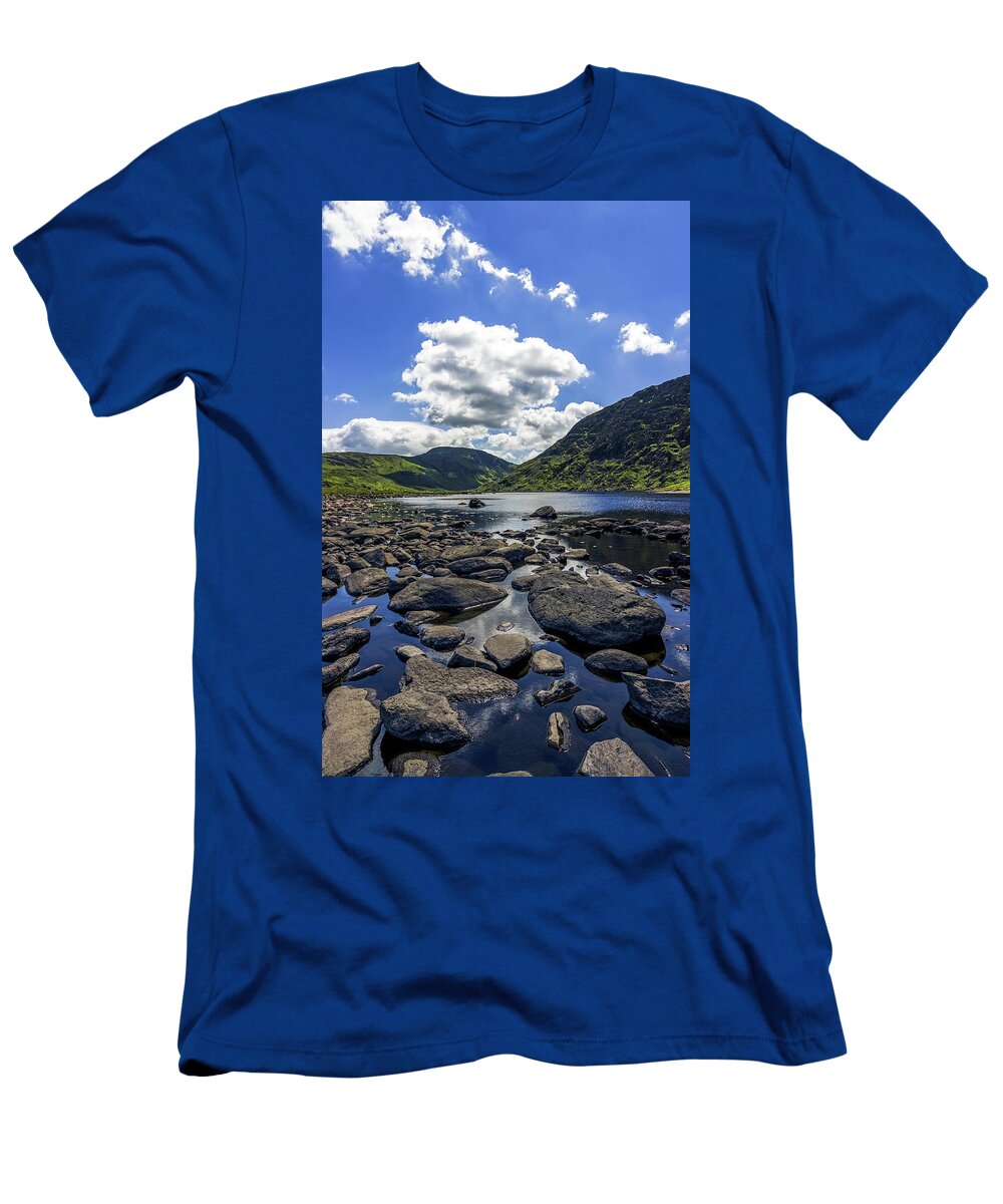 Wales T-Shirt featuring the photograph Llyn Eigiau #1 by Ian Mitchell