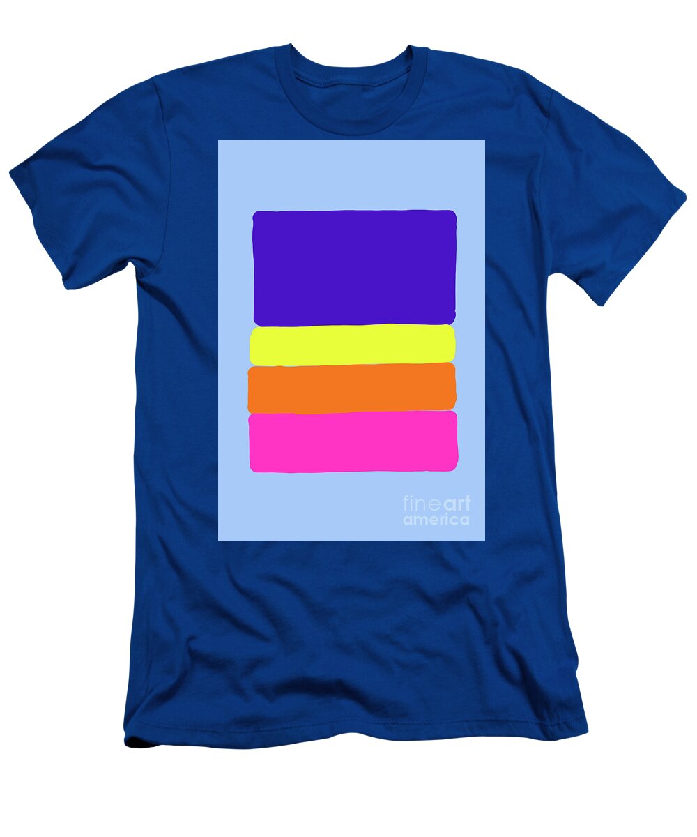  T-Shirt featuring the digital art 9-6-2019a by Walter Paul Bebirian