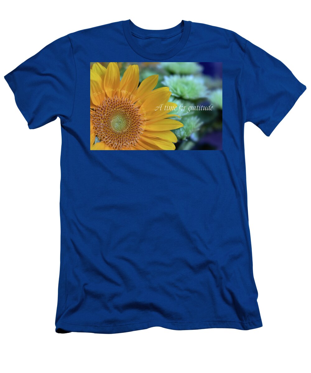 Photography T-Shirt featuring the digital art A Time for Gratitude by Terry Davis