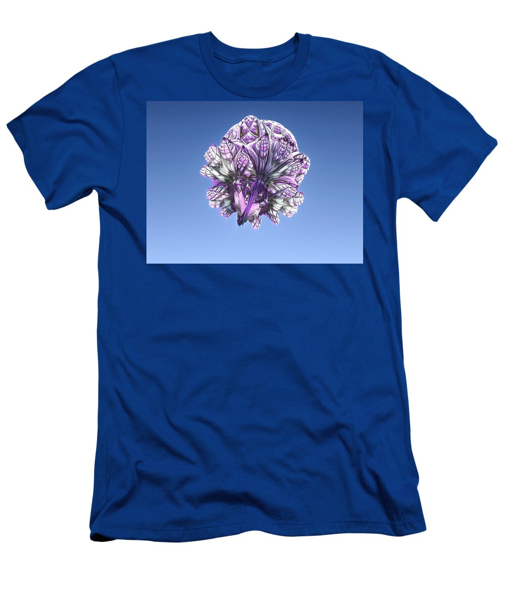 Vegetable T-Shirt featuring the digital art Artichoke by Bernie Sirelson