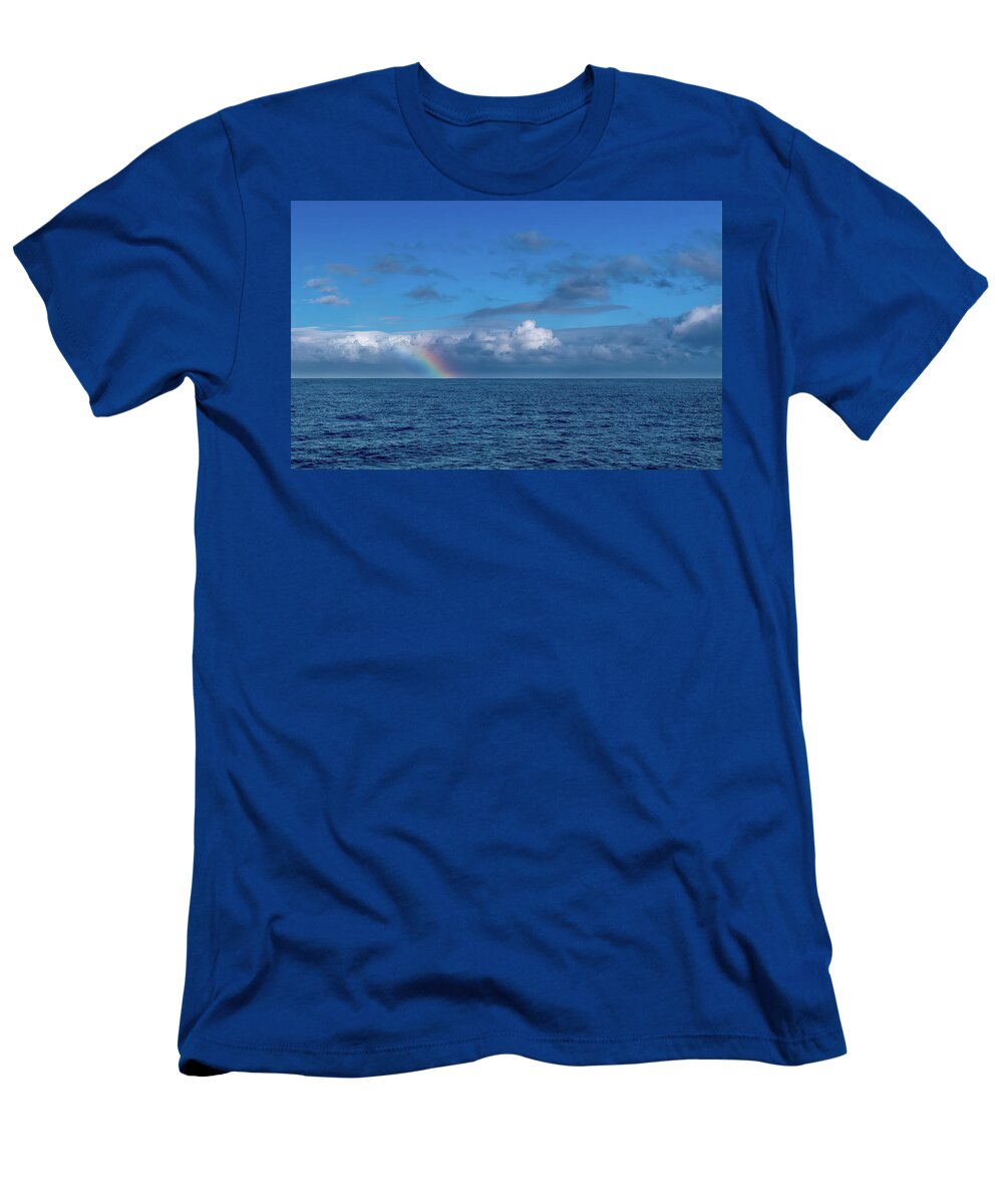Hawaii T-Shirt featuring the photograph Blue Rainbow Horizon by G Lamar Yancy