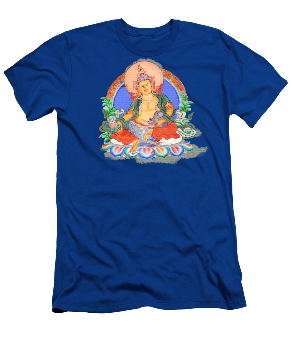 Arbitrage Reservere gradvist Dzambala the Buddha of Wealth T-Shirt by Jennifer Masters - Fine Art America