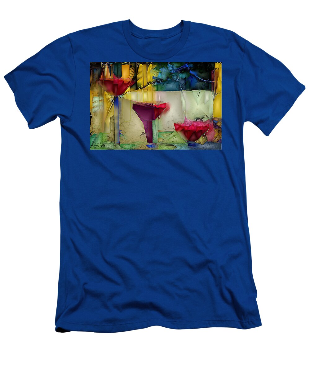 Abstract T-Shirt featuring the photograph Playing In The Abstract by Rene Crystal