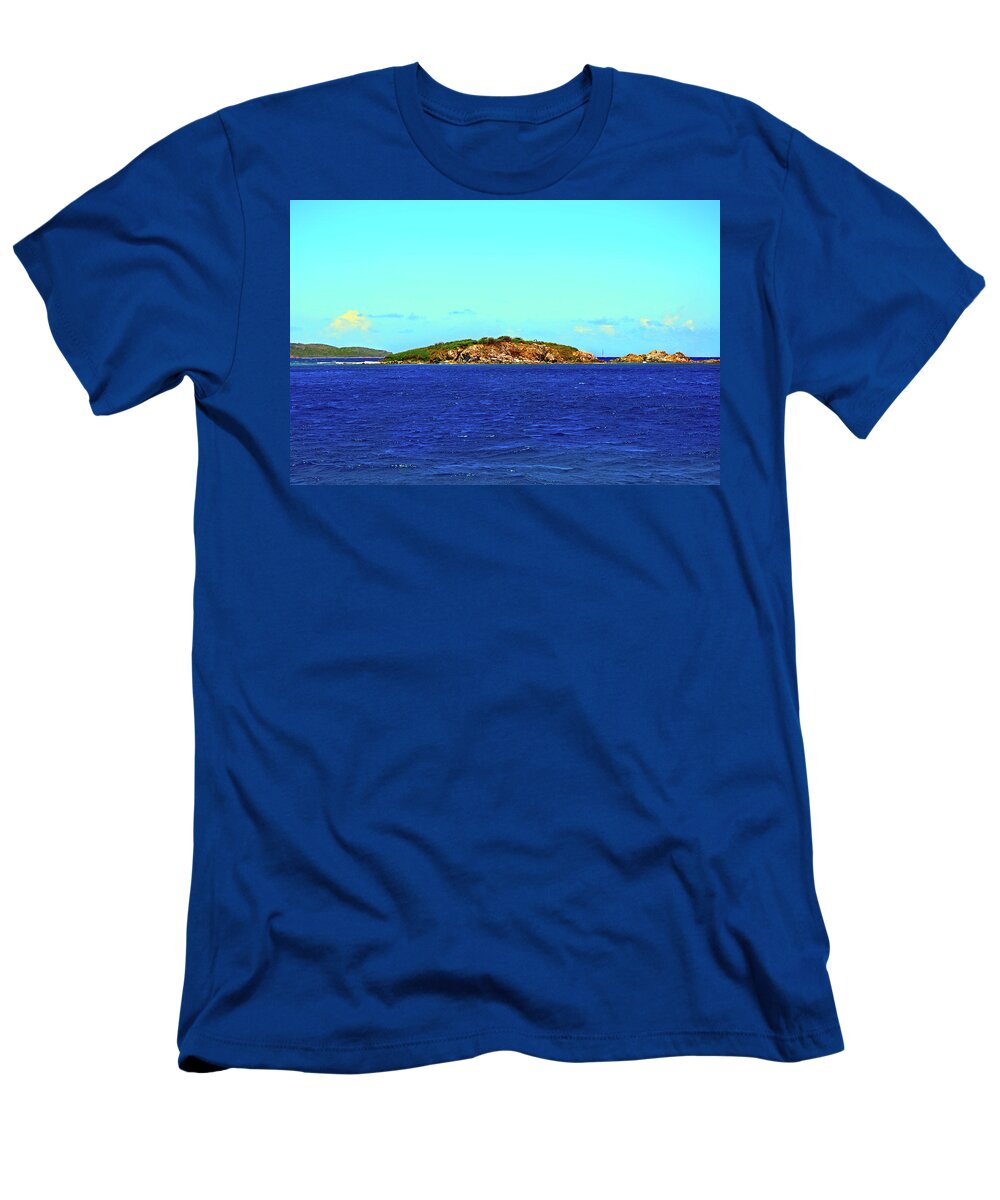 Cay T-Shirt featuring the photograph The Cay by Climate Change VI - Sales