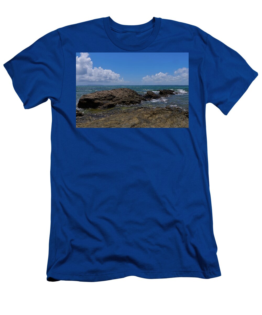 Low Tide T-Shirt featuring the photograph Unyeilding by Eric Hafner