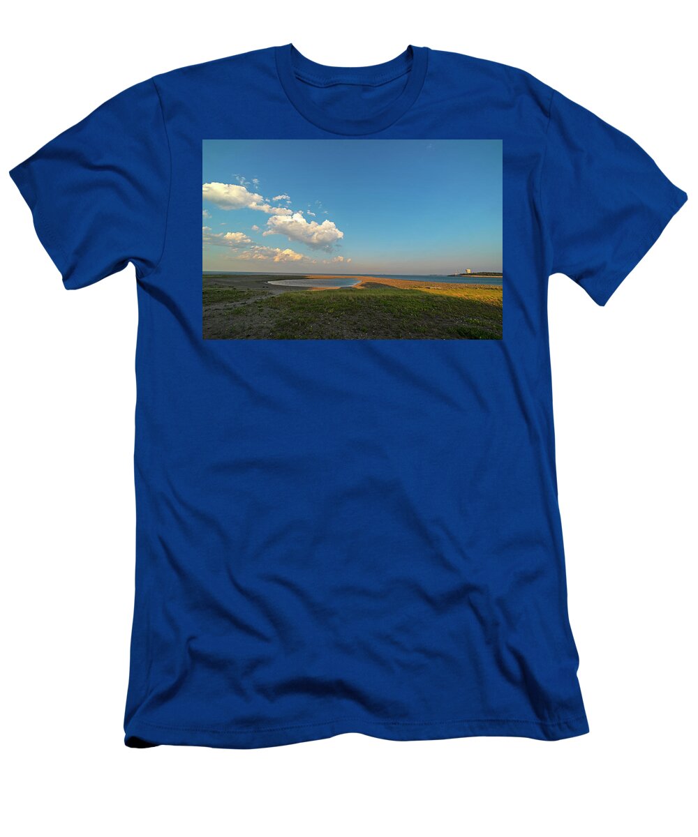 Winthrop T-Shirt featuring the photograph Yirrell Beach Tide Pool Winthrop MA North Shore by Toby McGuire