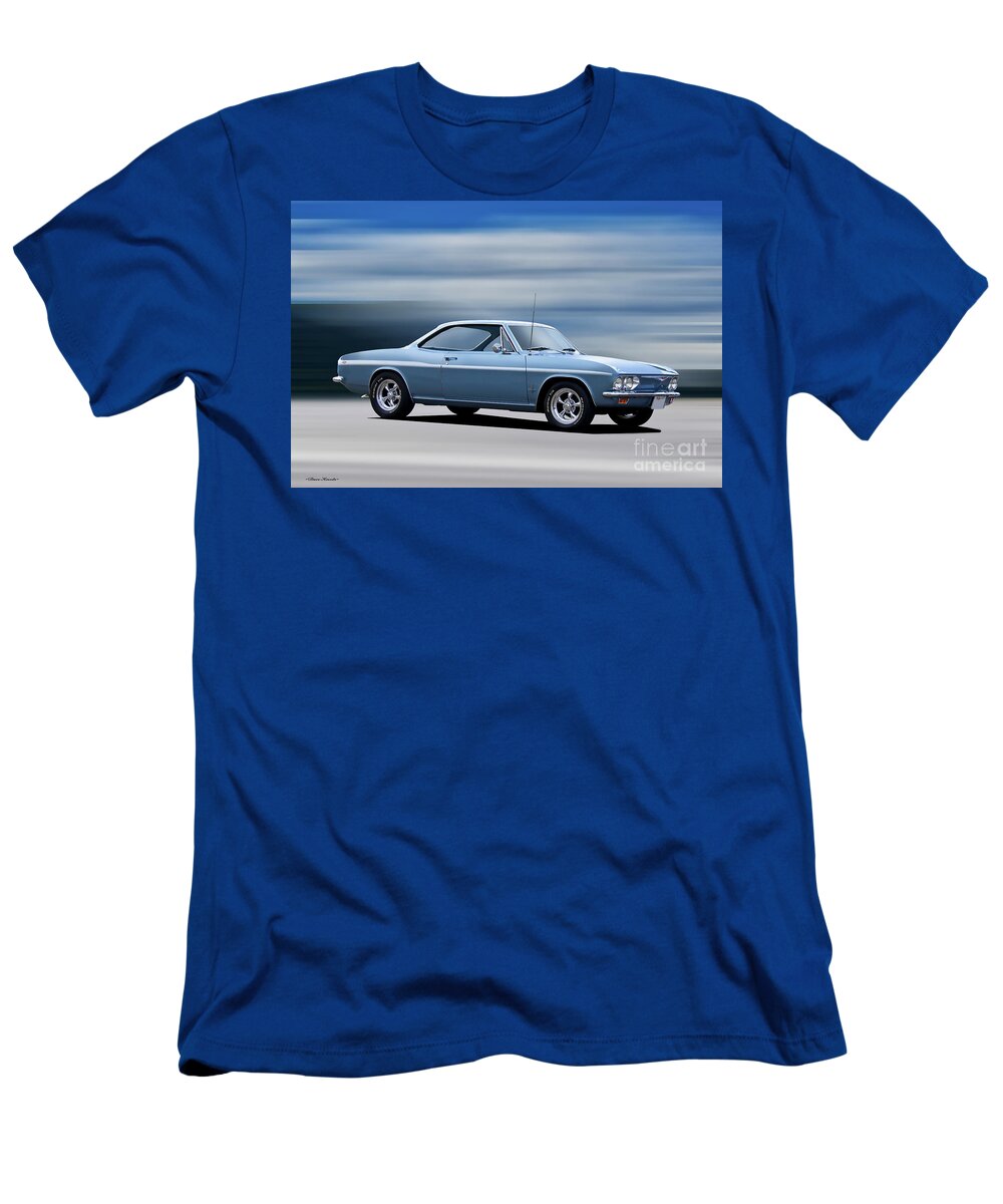 1967 Chevrolet Corvair Monza T-Shirt featuring the photograph 1965 Chevrolet Corvair Monza by Dave Koontz