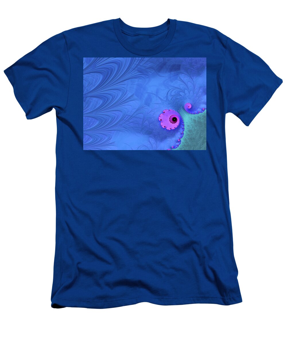 Abstract T-Shirt featuring the digital art Cooling Off by Manpreet Sokhi