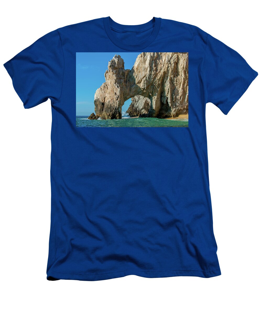 Los Cabos T-Shirt featuring the photograph El Arco #1 by Sebastian Musial