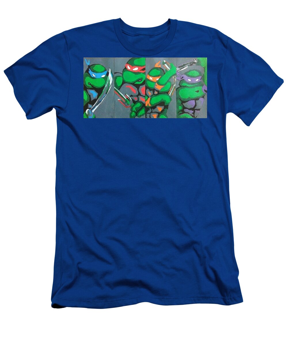 Teenage Mutant Ninja Turtles T-Shirt by David Stephenson - Pixels